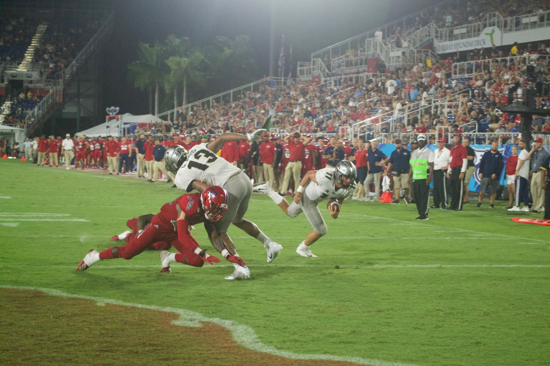 UCF beat FAU 48-41